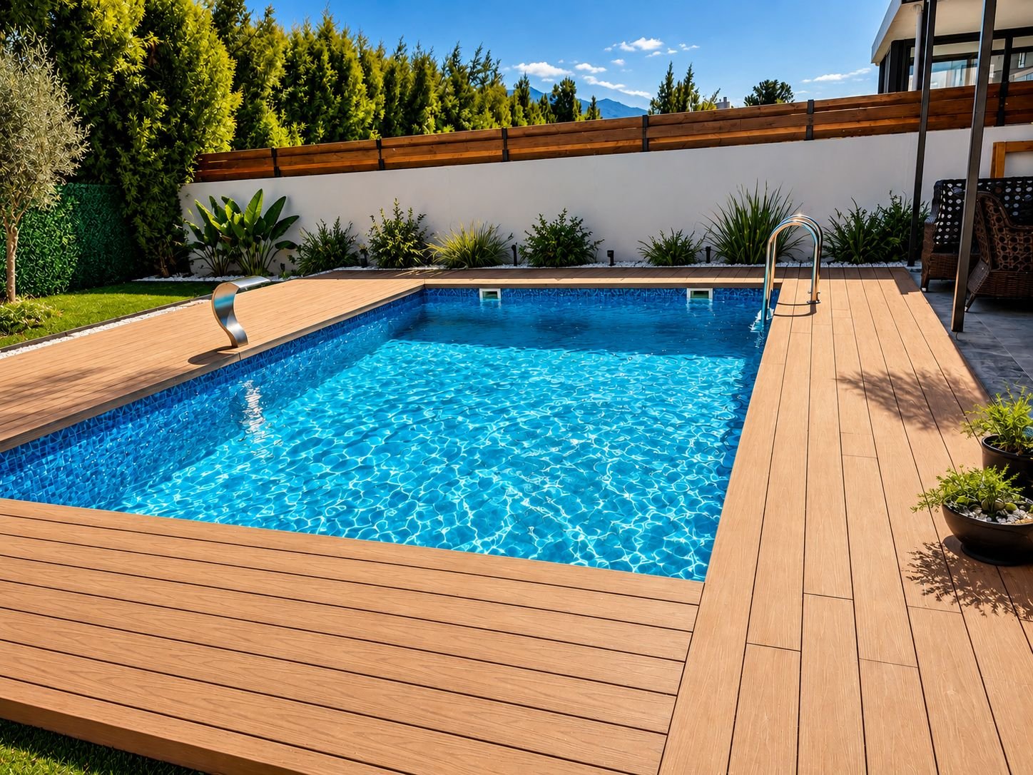 Girne Boğaz — 3×6 m Panel liner havuz
